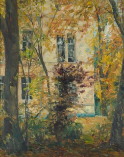 House with garden, 1901. Creator: Ulrich Hubner.