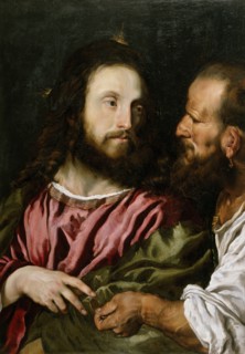 Christ and the Tribute Money, c1618-1620. Creator: Domenico Fetti.
