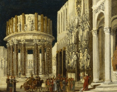 St. Paul Preaching to the Athenians, c1620-1624. Creator: Francois de Nome.