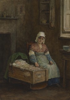 Brittany Interior, 1834-1905. Creator: George Henry Boughton.