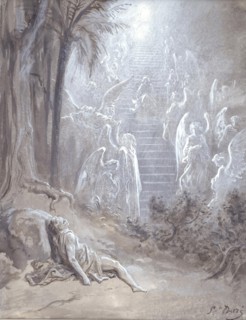 Study for "Jacob's Dream", 1865. Creator: Gustave Doré.