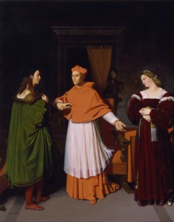 The Betrothal of Raphael and the Niece of Cardinal Bibbiena, 1813-14. Creator: Jean-Auguste-Dominique Ingres.
