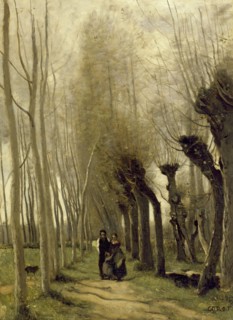 The Willows of Marissel, 1857. Creator: Jean-Baptiste-Camille Corot.