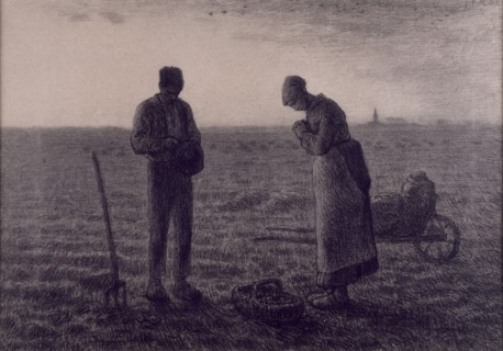 The Angelus, c1860. Creator: Jean Francois Millet.
