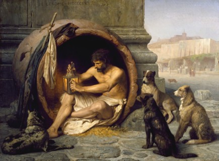 Diogenes, 1860. Creator: Jean-Leon Gerome.