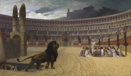 The Christian Martyrs' Last Prayer, 1863-1883. Creator: Jean-Leon Gerome.
