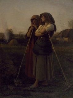 The Close of Day, 1865. Creator: Jules Breton.