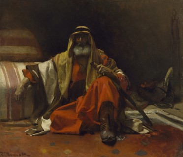 An Arab Sheik, c1870. Creator: Leon Joseph Florentin Bonnat.
