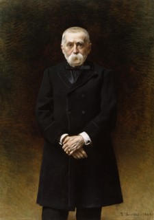 Portrait of William T. Walters, 1883. Creator: Leon Joseph Florentin Bonnat.