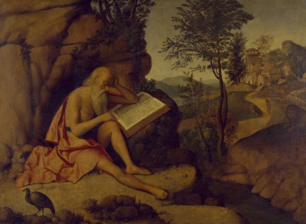 Saint Jerome in the Wilderness, c1510. Creator: Marco Basaiti.