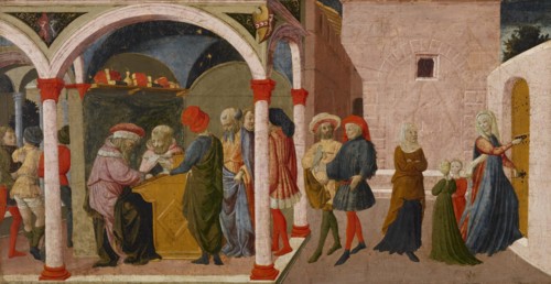 Episodes from the Story of Susanna, c1450. Creator: Marco del Buono Giamberti.