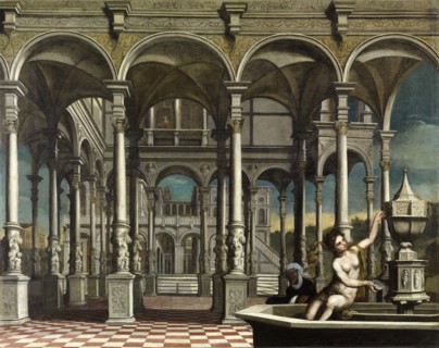 David and Bathsheba, 1540-1549. Creator: Paris Bordone.