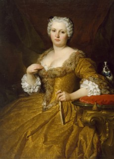 Portrait of Giovanna Bagnara (?), c1739. Creator: Pierre Subleyras.