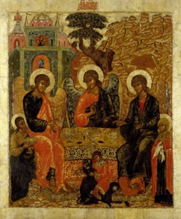 Hospitality of Abraham, c1600. Creator: Unknown.