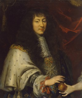 Half-length Portrait of Louis XIV (1638-1715), 17th century. Creator: Pierre Mignard.