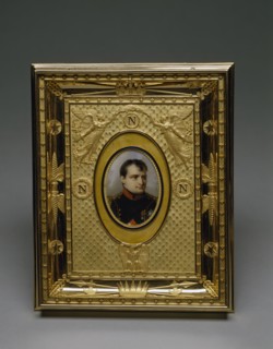 Napoleon I, 1812; Frame: 1808. Creator: Jean-Baptiste Isabey.