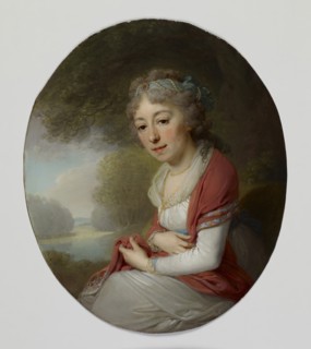 Portrait of a Woman, late 18th-early 19th century. Creator: Vladimir Borovikovsky.