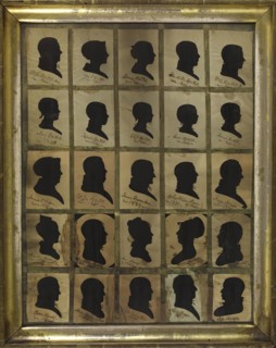 25 Silhouettes of the Bartlett Family, 1823-1840. Creator: William E. Bartlett.