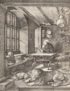 Saint Jerome in his Study (image 1 of 2), 1514. Creator: Albrecht Durer.