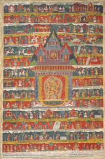 Legend of Vasudhara (Ashvaghosha Avadana), 1744. Creator: Anon.