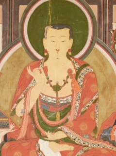 Bodhisattva Jijang (Kshitigarbha) and the Ten Kings of Hell (image 3 of 9), c1841. Creator: Anon.