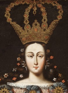 Virgin of Belén (Virgen de Belén) (image 2 of 11), between c1700 and c1720. Creator: Cusco School.