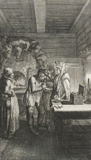 Illustration for Storch's 'Painting of Petersburg', 1792. Creator: Daniel Nikolaus Chodowiecki.