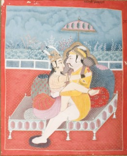 Emperor Jahangir (reigned 1605-1627) and Empress Nur Jahan in Union (image 1 of 2), c1830. Creator: Unknown.