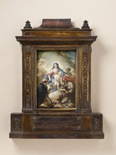 Virgin with St. Francis and St. Dominic, c1790. Creator: Vicente Lopez y Portana.