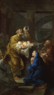 Presentation of Christ in the Temple, between 1745 and 1746. Creator: Vicente Lopez y Portana.