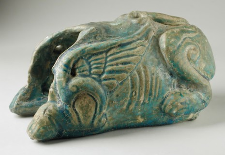 Crouching Sphinx (Missing Head). Creator: Unknown.