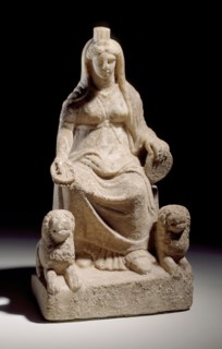 Statuette of Cybele, 2nd century. Creator: Unknown.
