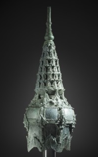 Votive Stupa (image 1 of 4), 12th-13th century. Creator: Unknown.