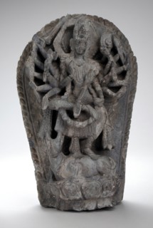 Shiva Dancing on His Bull, Nandi, 17th century. Creator: Unknown.