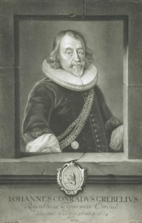 Johannes Conradus Grebelius, c1756. Creator: Sebastian Walch.