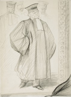 Le Premier Président, Perivier, 1898. Creator: Paul Charles Renouard.