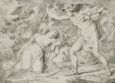 Procris and Cephalis, 1804. Creator: Francesco Bartolozzi.