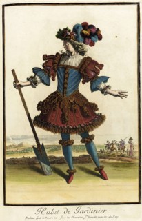 Recueil des modes de la cour de France, 'Habit de Jardinier', c1682. Creators: Jacques Le Pautre, Jean Doliver.