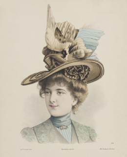 Millinery Print, 1899. Creator: Unknown.