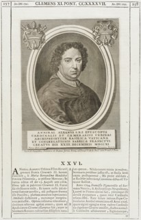 Portrait of Annibale Albani (1682-1751), 18th century. Creators: Unknown, Annibale Albani.