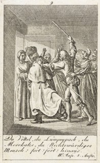 William Shakespeares Merry Wives of Windsor, 1786. Creator: Daniel Nikolaus Chodowiecki.