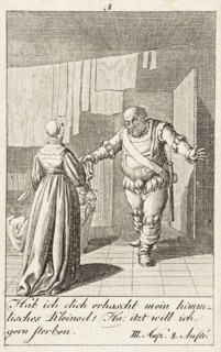 William Shakespeares Merry Wives of Windsor, 1786. Creator: Daniel Nikolaus Chodowiecki.