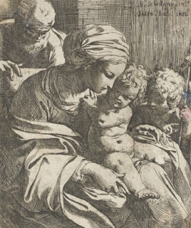 Holy Family with Saint John, between 1605 and 1620. Creator: Sisto Badalocchio.