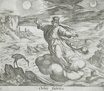 The Creation of the World, published 1606. Creators: Antonio Tempesta, Wilhelm Janson.