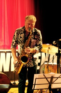 Tim Garland, Jason Rebello – Tim Garland Duo, Battle Jazz Festival, Battle, East Sussex, July 2023. Creator: Brian O'Connor.