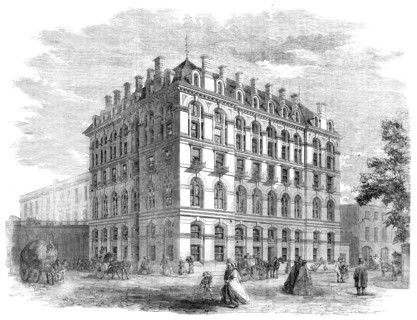 London-Bridge Railway Terminus Hotel, 1861. Creator: Unknown.