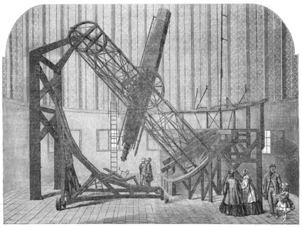 The Great Equatorial of the Royal Observatory, Greenwich, 1861. Creator: Unknown.