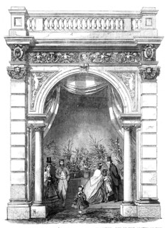 Royal Horticultural Society's Gardens, South Kensington: one of the arches of the Northern..., 1861. Creator: Unknown.