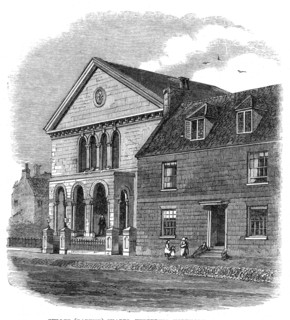 Fuller (Baptist) Chapel, Kettering, Northamptonshire, 1861. Creator: Unknown.