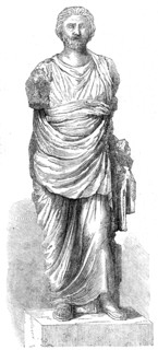 Remains of supposed statue of Mausolus, 1861. Creators: John Jessop Hardwick, Unknown.